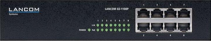 Image du produit Lancom Systems GS-1108P Switch Gigabit Ethernet non administrable à 8 ports (8 Ports)