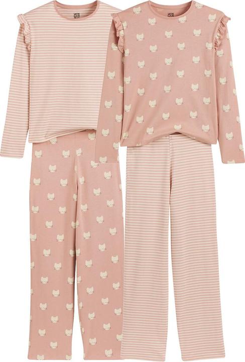 Image du produit La Redoute Collections 2er-Pack Baumwoll-Pyjamas (94)