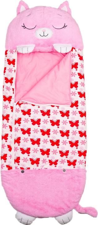 Actual product image Happy Nappers Nappers Cat pink | Large 6-12 years | Play - cuddle - sleep | Children's sleeping bag (137 cm)