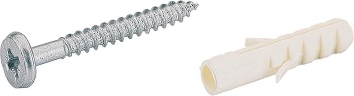 Hettich Aufhänge-Set Länge 50 mm Stahl (1 Schrauben pro Stück)