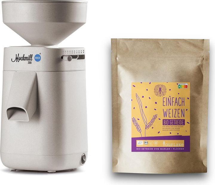 Produktbild Mockmill 200 + 2,5 kg Bio Weizen