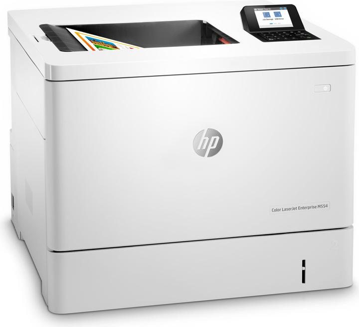 Actual product image HP Color LaserJet Enterprise M554dn (Laser, Colour)