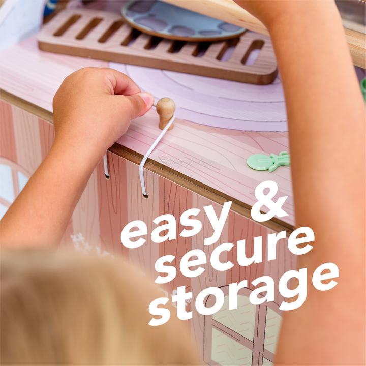 Actual product image KidKraft Play & Store Cottage Dollhouse