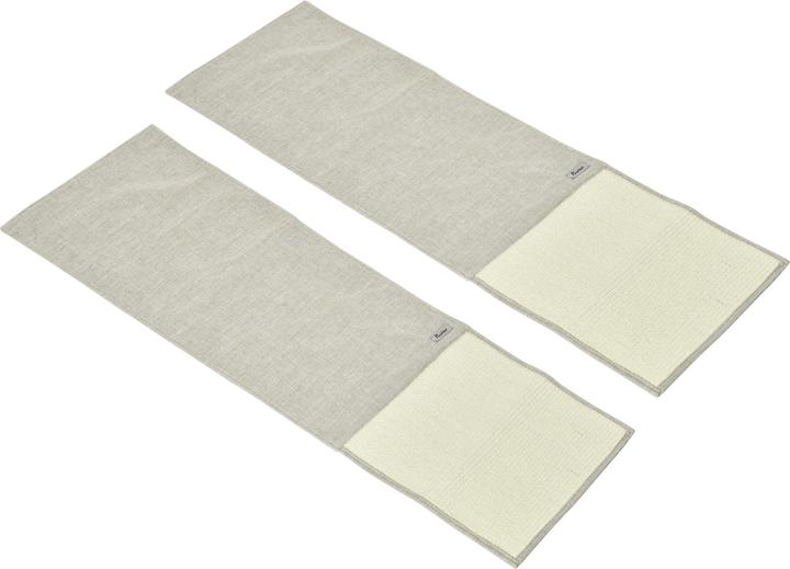 Produktbild PawHut Kratzmatte 2er-Set (3 cm, Grau, Beige)