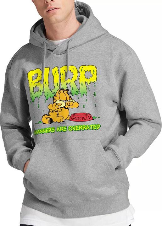Immagine prodotto Garfield Manners Felpa con Cappuccio Uomo (M)