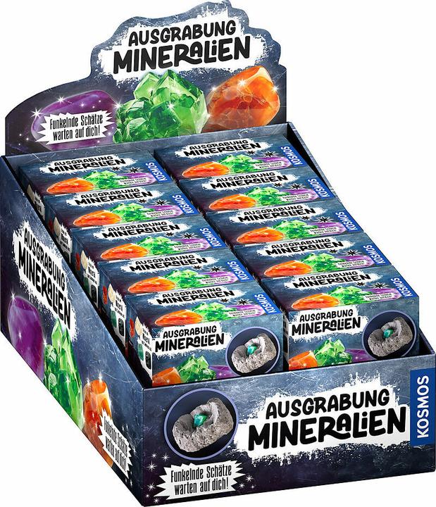 Actual product image Kosmos Excavation of minerals and fossils