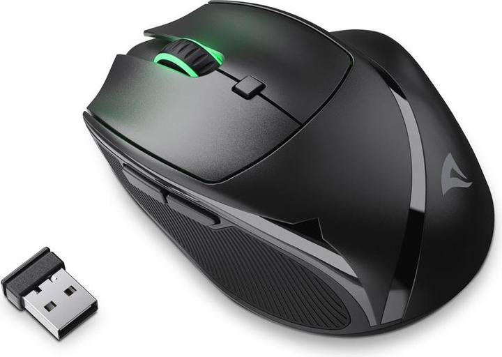 Produktbild Sharkoon OfficePal M25W Black (Kabellos, Kabelgebunden)