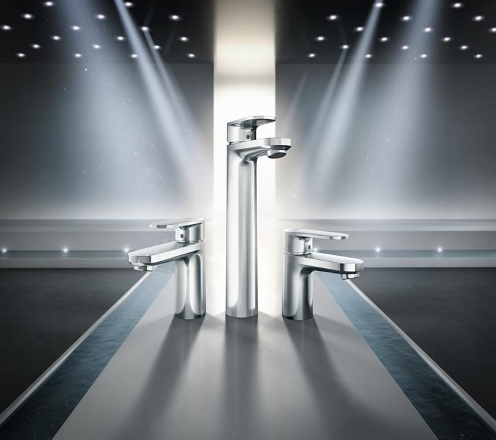 Produktbild hansgrohe Vernis Blend Einhebel-Waschtischarmatur 100 mit Zugstangen-Ablaufgarnitur