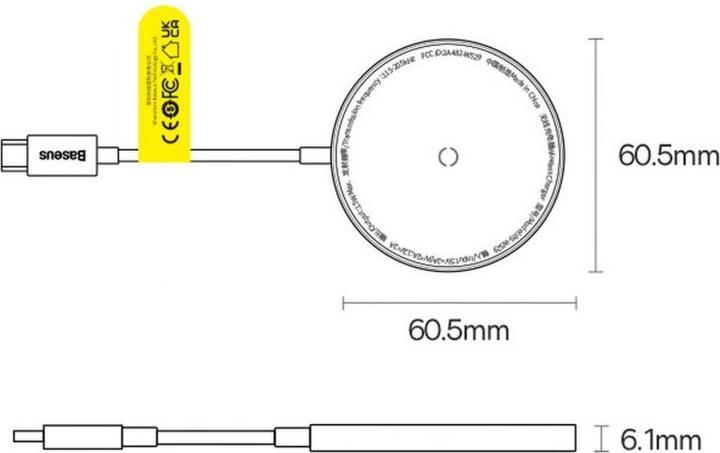 Produktbild Baseus Simple Mini3 (15 W)