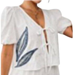 Produktbild Desigual Damenbluse mit dekorativem Verschluss (M)