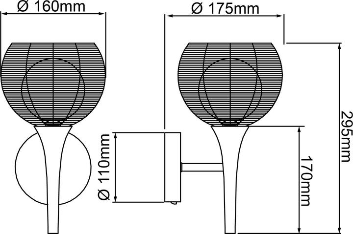 Image du produit Brilliant Relax G9 w/o bulb WA 1 Applique murale avec interrupteur (G9)
