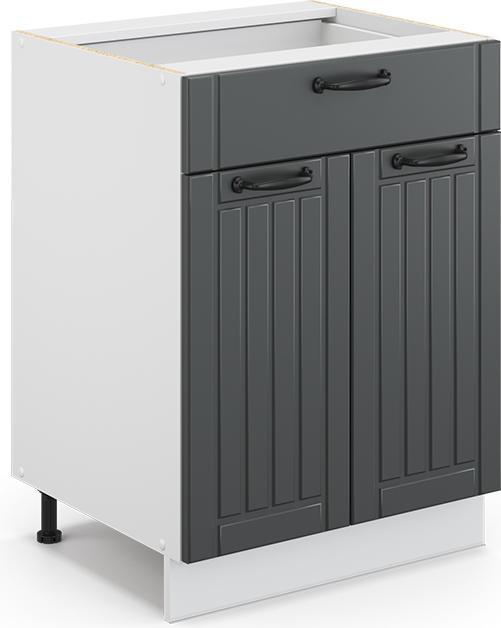 Anthracite / White