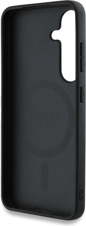 Actual product image Guess Etui 4G Round Patch Classic Logo MagSafe do Samsung Galaxy S25 Plus rÃ³Å¼owy (Samsung Galaxy S25+)