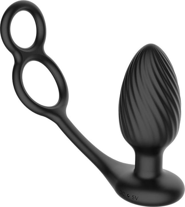 Produktbild Nexus Tornado Rotierende Analplug mit Cock & Ball Ringen