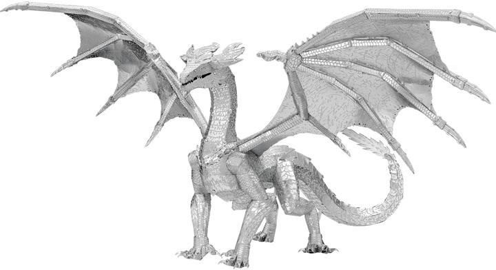 Produktbild Metal Earth : Steel Dragon – Premium Metall Bausatz