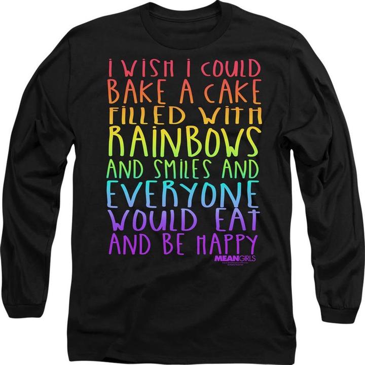 Mean Girls Rainbows And Cake TShirt (M)