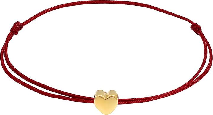 Elli Herz (16 cm, 925er Sterling Silber, Nylon, Keine Schmuckstein)