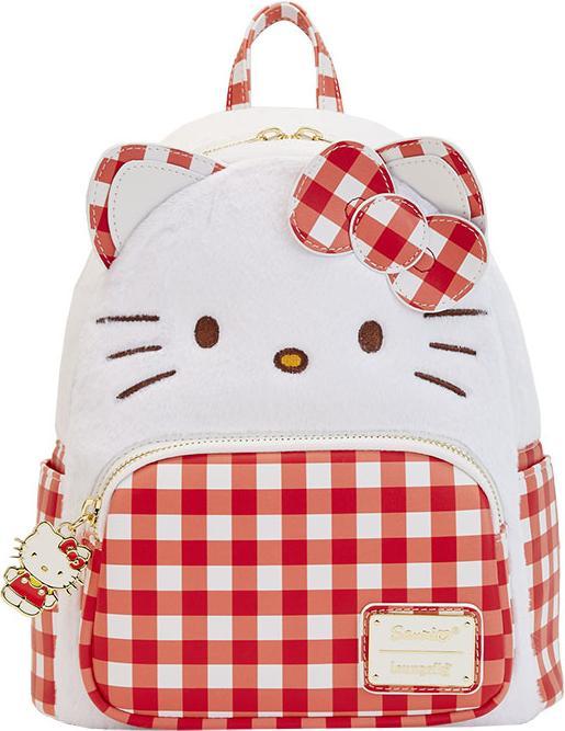 Actual product image Loungefly Sanrio Hello Kitty Gingham backpack 26cm
