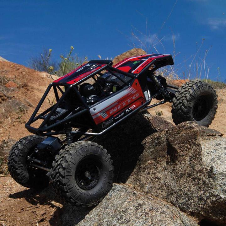 Actual product image Axial Rock Crawler Capra 4WS, Black, 1:10, ARTR (RTR Ready-to-Run)