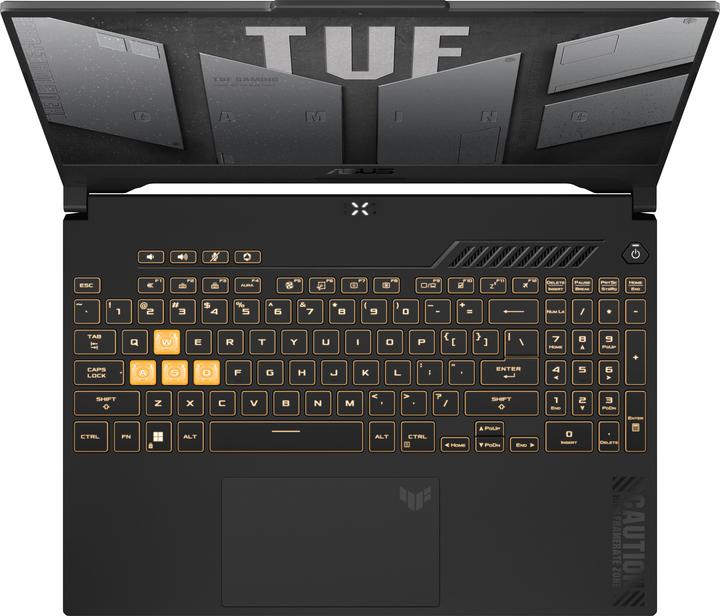 Produktbild ASUS TUF Gaming F15 RTX 4070 (15.60", Intel Core i7-12700H, 16 GB, 512 GB, DE)