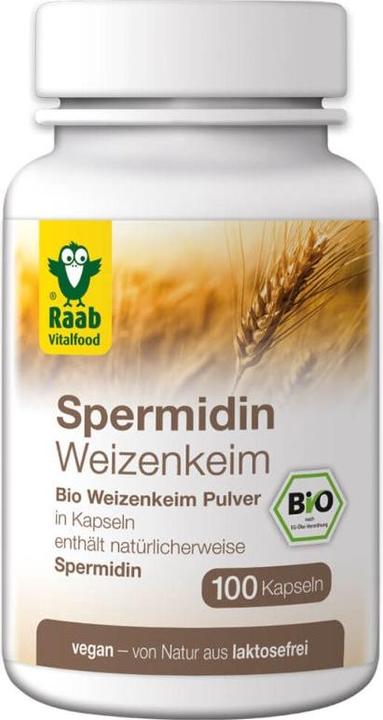 Raab Spermidin germe de blé bio (100 pièce(s), Capsules)