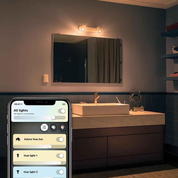 Actual product image Philips Hue Adore Base BT (700 lm, GU10)