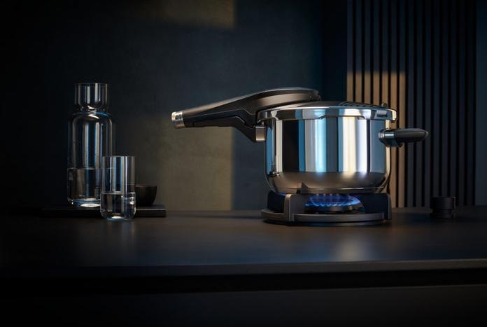 Actual product image WMF Steam / pressure cooker (22 cm, Steam cooker, Stainless steel)