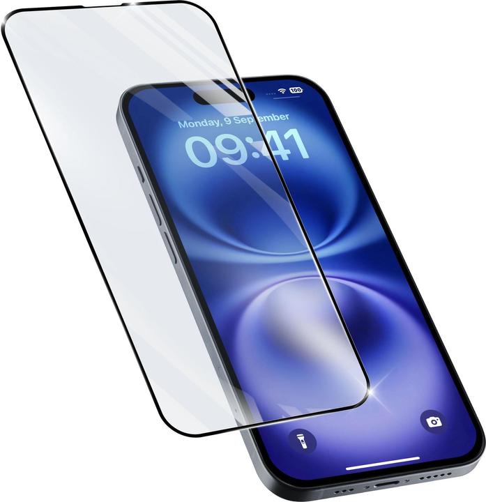 Produktbild Cellularline Impact Glass Capsule (1 Stück, Apple iPhone 16)