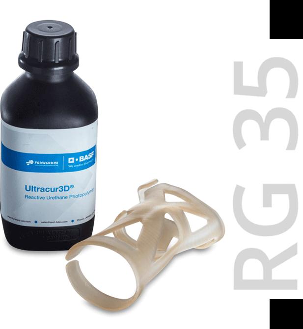 Actual product image Basf Ultracur3D RG 35 Transparent 1.000 g (Transparent, 1000 g)