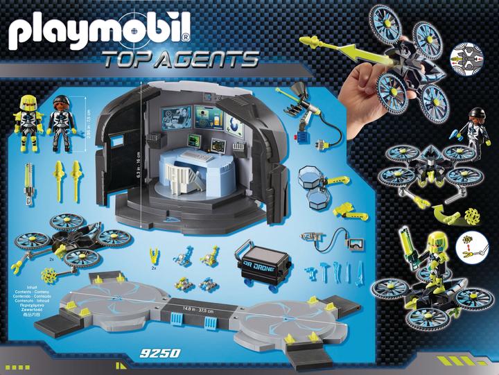 Produktbild Playmobil Dr. Drone's Command Center (9250, Playmobil Top Agents)
