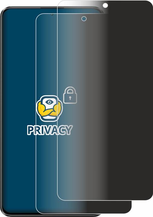 Actual product image BROTECT Anti-spy privacy film Blue light protection film (2 Piece, Xiaomi Poco X6)