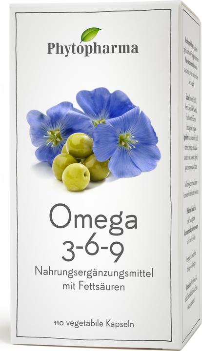Phytopharma Omega 3-6-9 (1 Stück, Kapseln, 100 g)