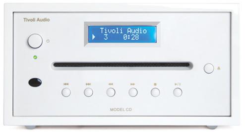 Actual product image Tivoli Audio Model CD - Frost White (CD player)