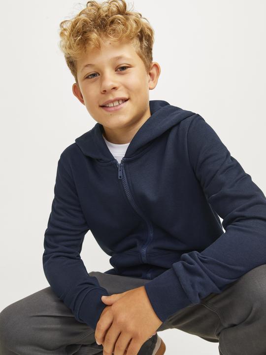 Immagine prodotto Jack & Jones Jjebradley Felpa Con Cappuccio E Zip Noos Jnr (140)