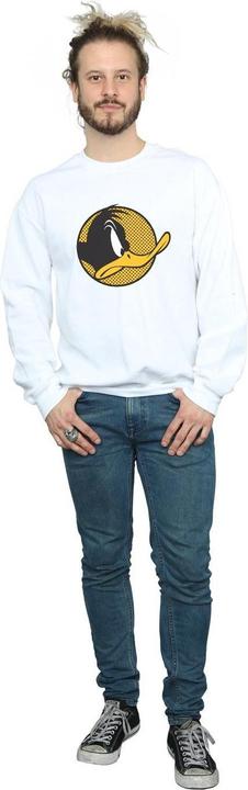Immagine prodotto Looney Tunes Daffy Duck Dotted Profile Felpa Uomo (XL)