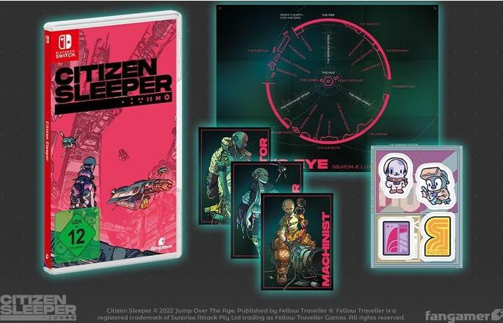 Produktbild Fangamer Citizen Sleeper SWITCH (Switch, Switch Lite, Switch OLED, DE)