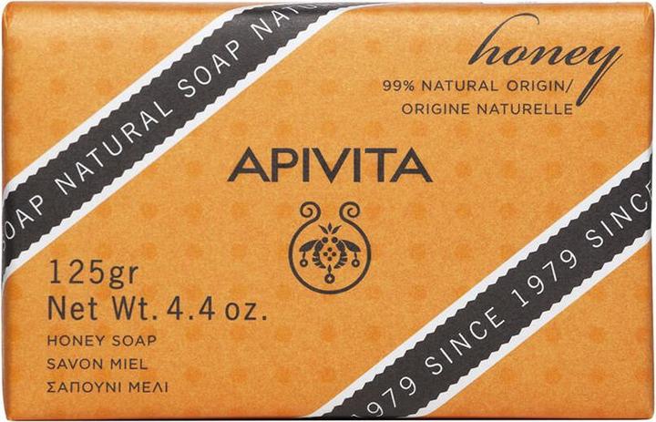 Actual product image Apivita Natural Soap Honey (Hard soap)