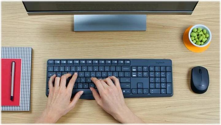 Produktbild Logitech Set MK235 (Eng. Int., Kabellos)