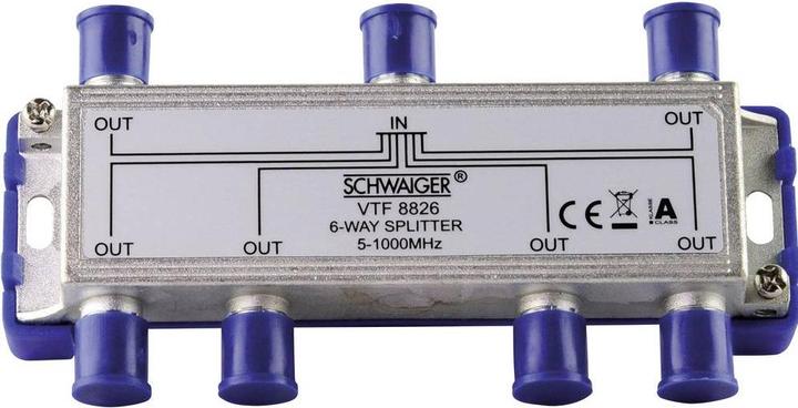 Produktbild Schwaiger 6-fach Verteiler (Verteiler)