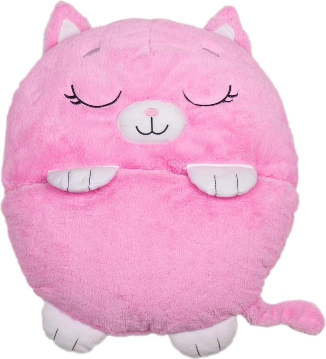 Actual product image Happy Nappers Nappers Cat pink | Large 6-12 years | Play - cuddle - sleep | Children's sleeping bag (137 cm)