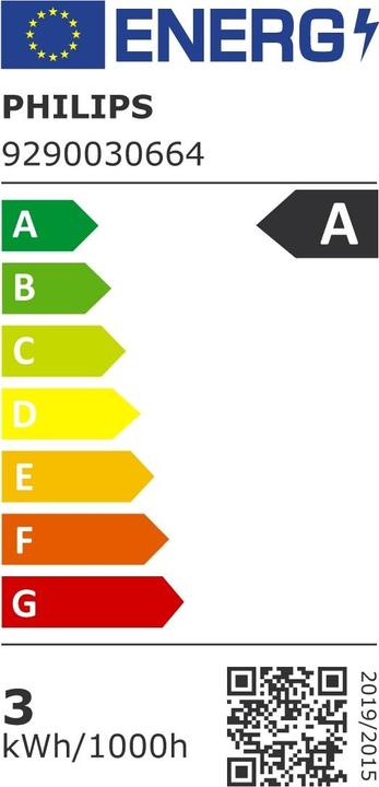 Energy Label Philips Lampe (E27, 2.30 W, 485 lm, 1 x, A)