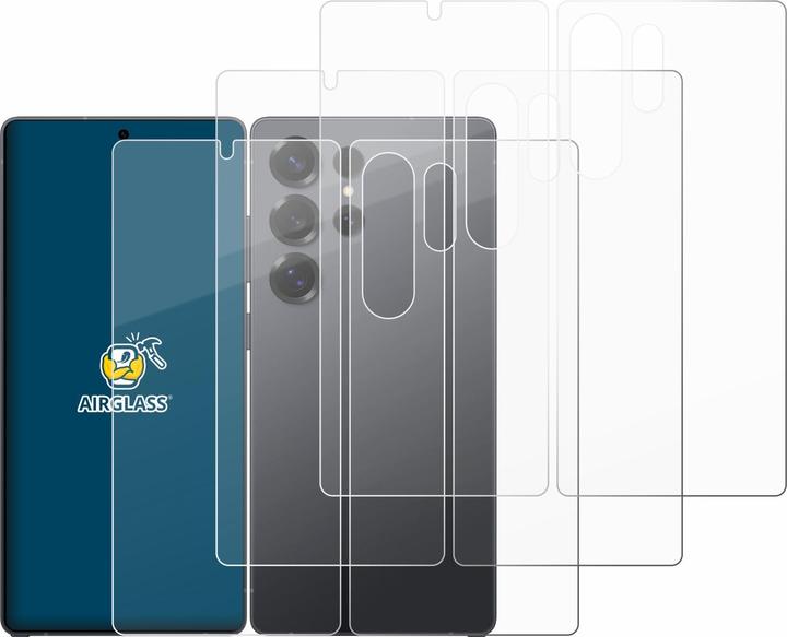Productafbeelding BROTECT Schutzglas Schutzfolie Displayschutz Display Schutz Glas Folie klar (3 Stuk, Samsung Galaxy S25 Ultra)