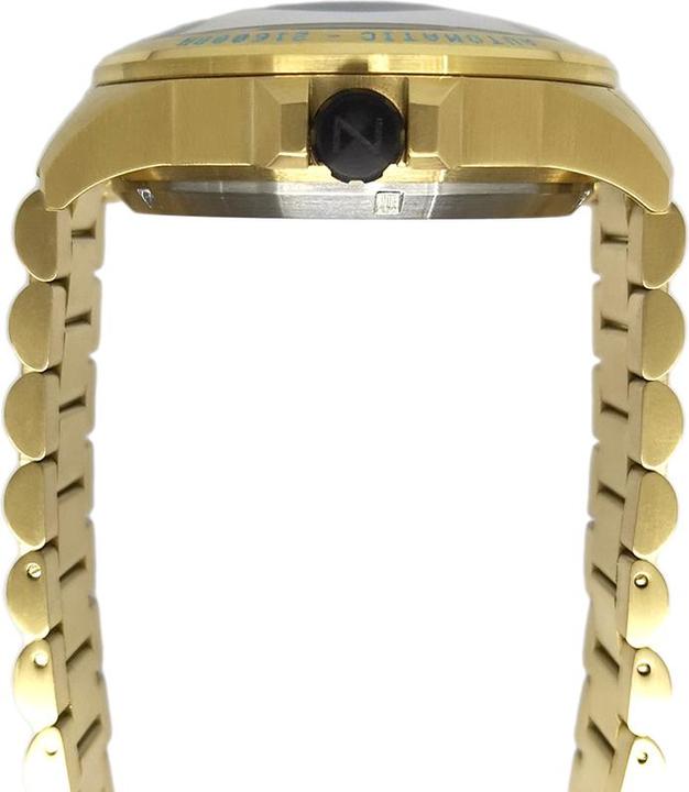 Actual product image Nubeo NB-6082-SI-33 Men's watch Quasar Automatic Limited 48mm 20ATM