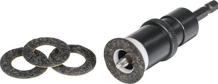 Immagine prodotto Spax Drive Stop Butée de profondeur Support 1/4" avec embout T25 et Rondelles feutre (Esagono incassato TX M25)