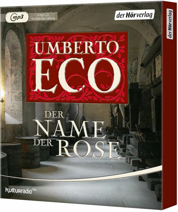 Image du produit Le nom de la rose (Burkhart Kroeber, Umberto Eco, Gert Heidenreich, Allemand)