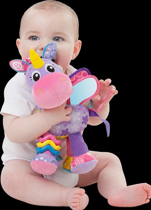 Actual product image Playgro Activity Friend Unicorn Stella