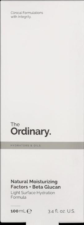 Actual product image The Ordinary Natural Moisturizing Factors + Beta Glucan (100 ml, 24h cream)