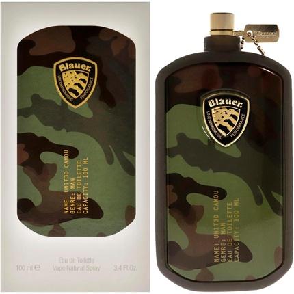 Actual product image Bauer Blue Un1T3D Camou For Men Edt 100Ml (Eau de toilette, 100 ml)