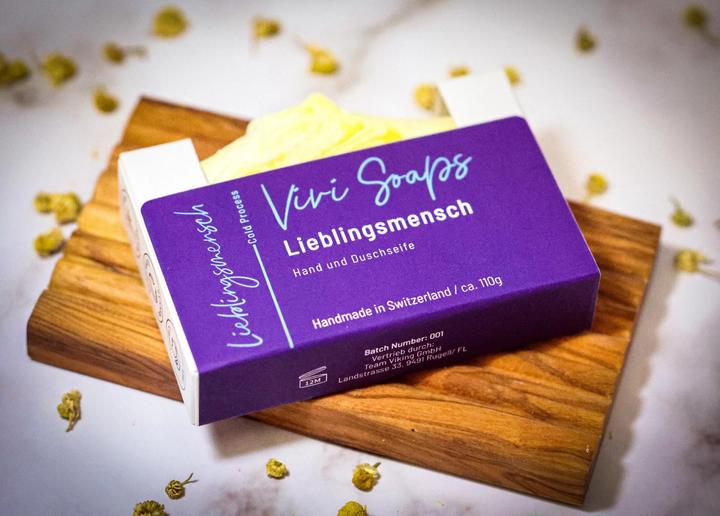 Actual product image Vivi Soaps Lieblingsmensch Seife (Hard soap)