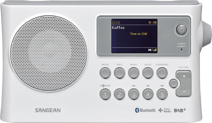 Produktbild Sangean Electronics Sangean-BTR-160 - Tragbares DAB-Radio (FM, DAB+, Bluetooth)